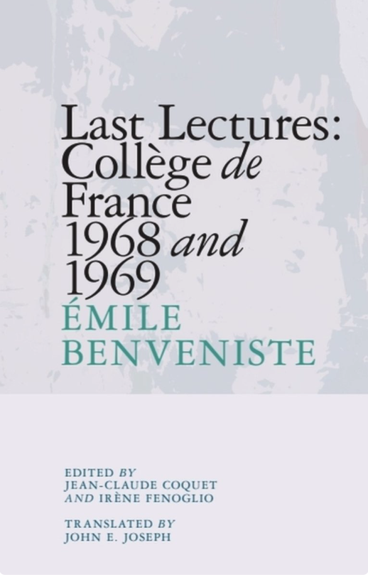 Cover of Last Lectures: Collège de France 1968 and 1969