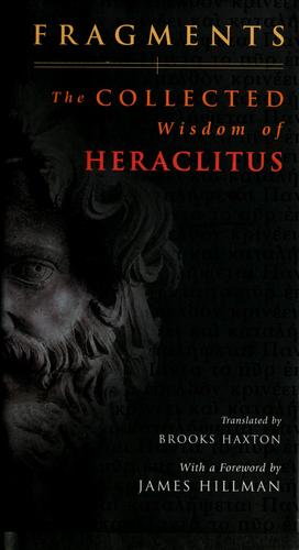 Cover of Fragments: The Collected Wisdom of Heraclitus