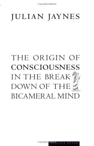 Cover of The Origin of Consciousness in the Breakdown of the Bicameral Mind
