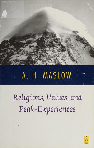 Cover of Religions, Values, and Peak-Experiences